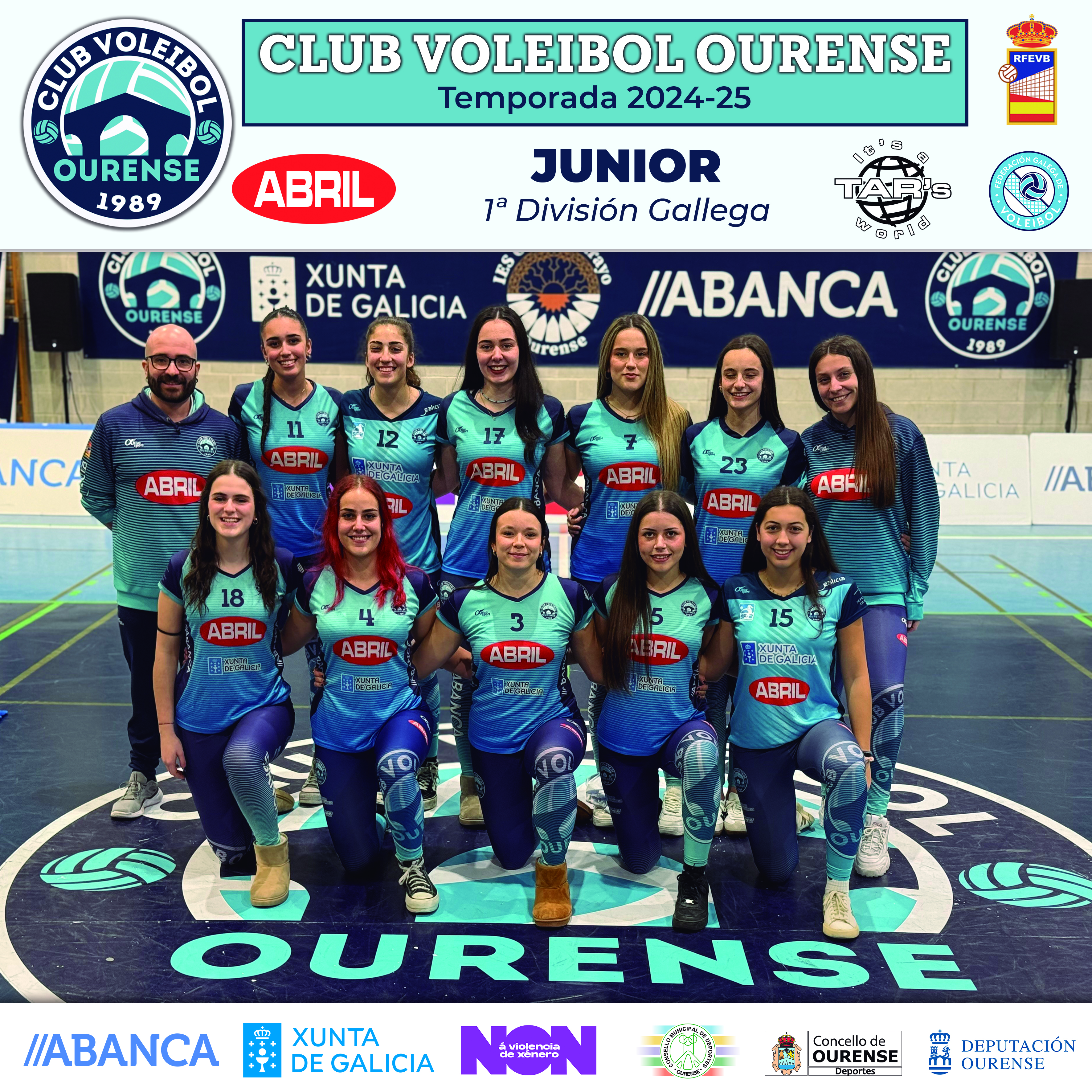 equipo Junior femenino